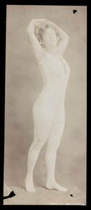 Annette Kellerman, 1900 körül (ezüst zselatin nyomat)